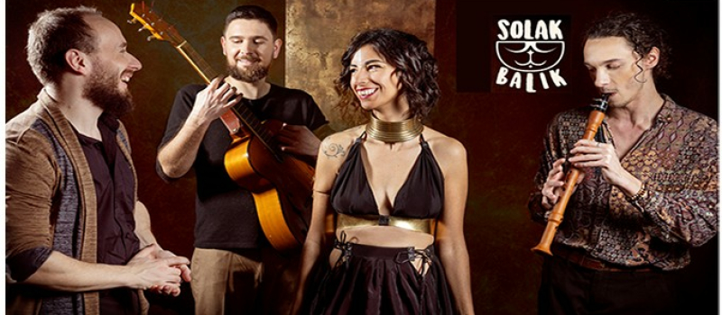 L'ACLED propose un dernier concert de la saison estivale, Solak Balik à la Vieille église de Saint-Clar.