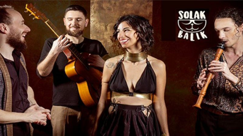 L'ACLED propose un dernier concert de la saison estivale, Solak Balik à la Vieille église de Saint-Clar.