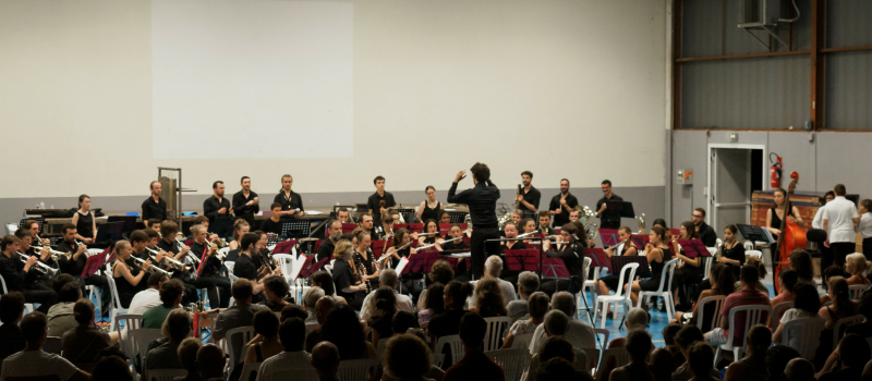 A Castillon ce soir, concert de fin de stage de la Fédération des Sociétés Musicales du Gers !