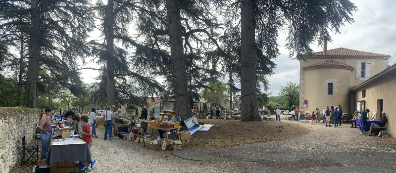 13e édition du vide-grenier culturel de Rozès dimanche 1er septembre !