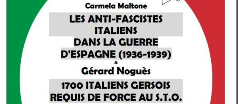 A l'initiative du Fogolâr Furlan de Vuascogne, conférences sur les émigrés italiens engagés dans la dernière guerre