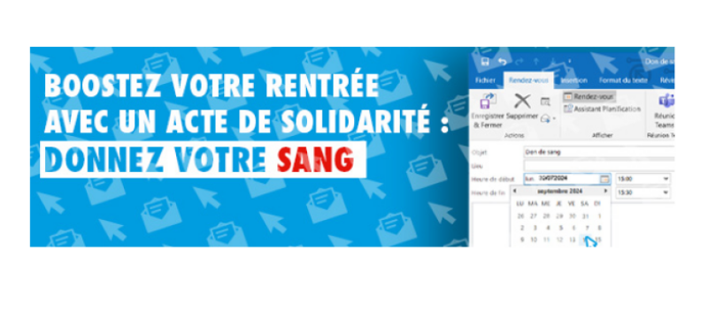 Boostez votre rentrée en participant à la collecte du 6 septembre et participez au week-end anniversaire de l'amicale !