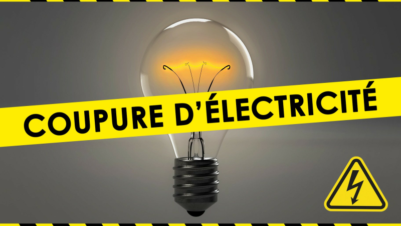 Coupures d'électricité récurrentes