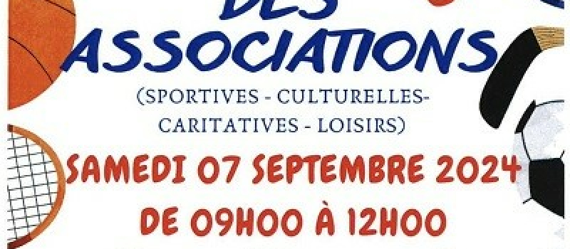Le forum des associations au stade samedi 7 septembre