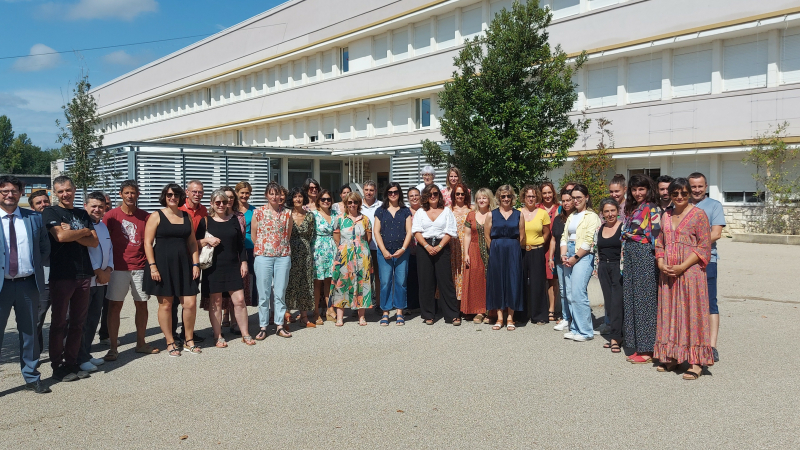 L'équipe du collège Gabriel Séailles prête pour la rentrée!