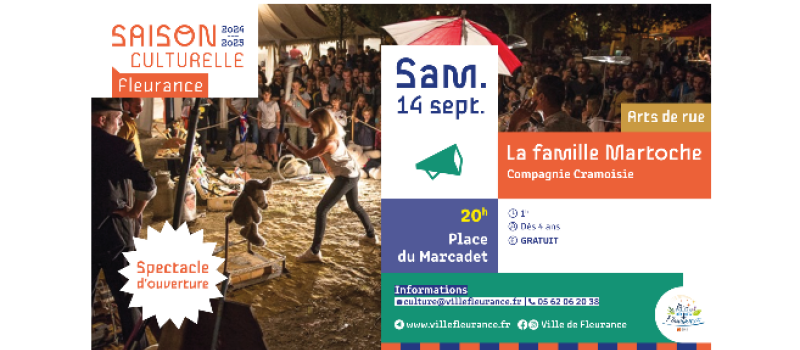 Prêts à plonger dans la saison culturelle 2024-2025 de Fleurance ?