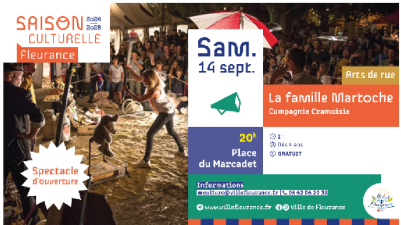 Prêts à plonger dans la saison culturelle 2024-2025 de Fleurance ?