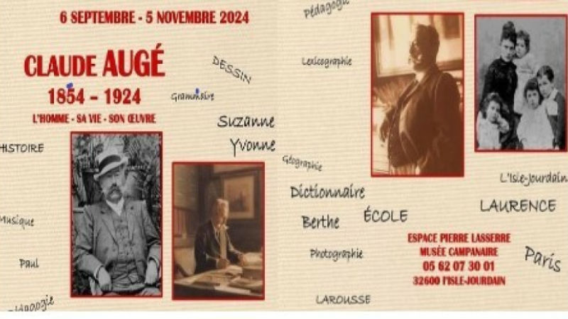 Claude Augé, l’homme, sa vie, son œuvre