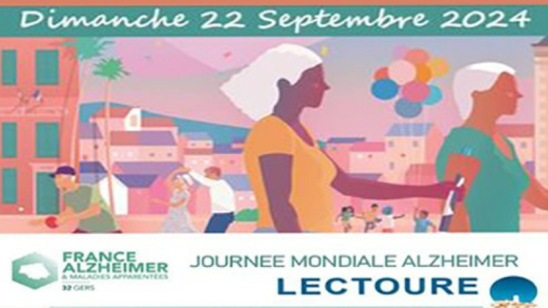 la journée Mondiale Alzheimer dimanche. 22 Septembre