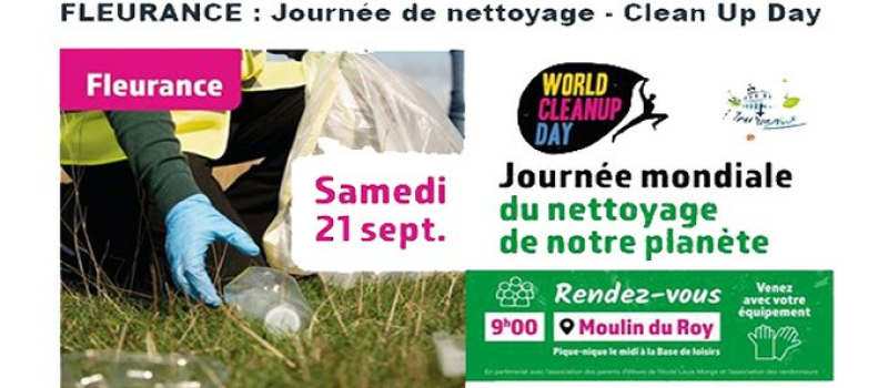 la journée plus propre le grand nettoyage