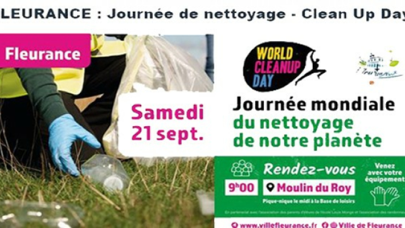 la journée plus propre le grand nettoyage