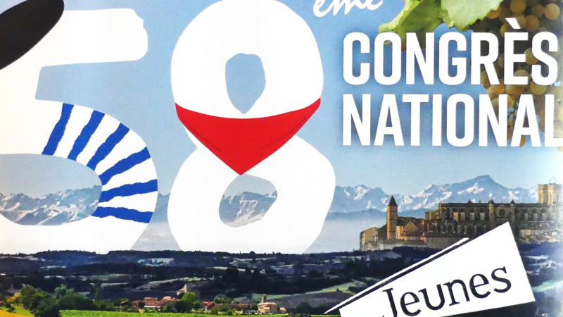 Le 58ème congrès des jeunes agriculteurs aura lieu les 3,4, et 5 juin 2025 à Auch