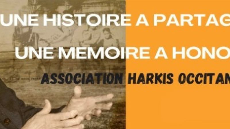 "Les Harkis du camp du hameau de forestage de Mirande".
