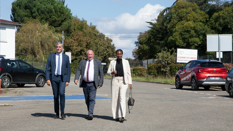 Le préfet à la Cave de Nogaro: discussion prévue avec les banques pour un soutien aux viticulteurs