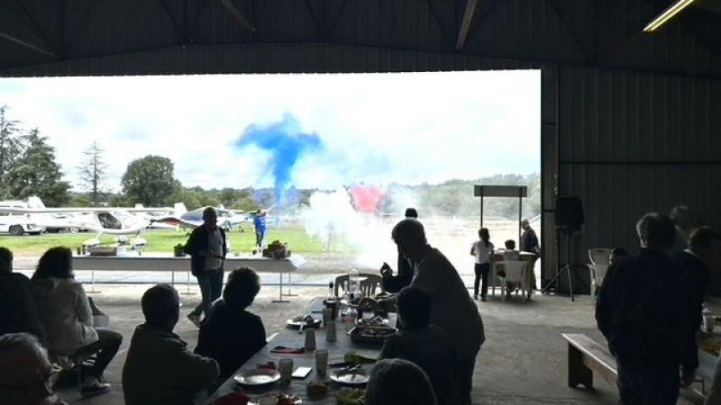 À l’Aéroclub la fête a eu lieu