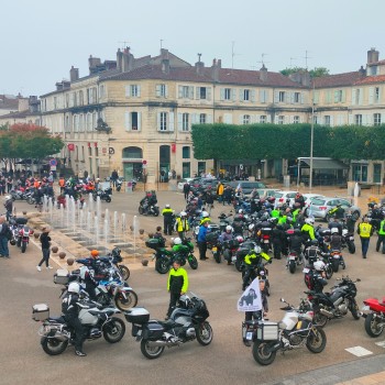 Manifestation des motards en colère