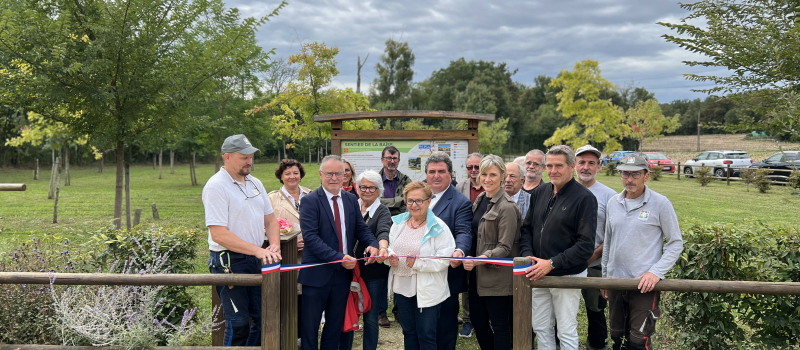 Infrastructures : le Département inaugure le sentier de la Baïse, ancien chemin de halage