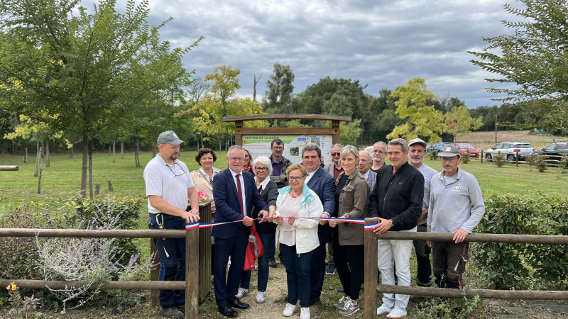 Infrastructures : le Département inaugure le sentier de la Baïse, ancien chemin de halage