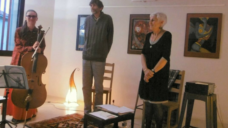 A la médiathèque, hommage à Christian Bobin avec Véronique Delord