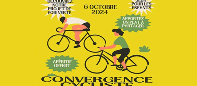 A bicyclette sur les chemins