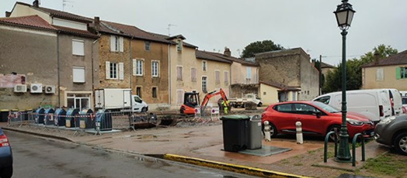 La ville s'embellit