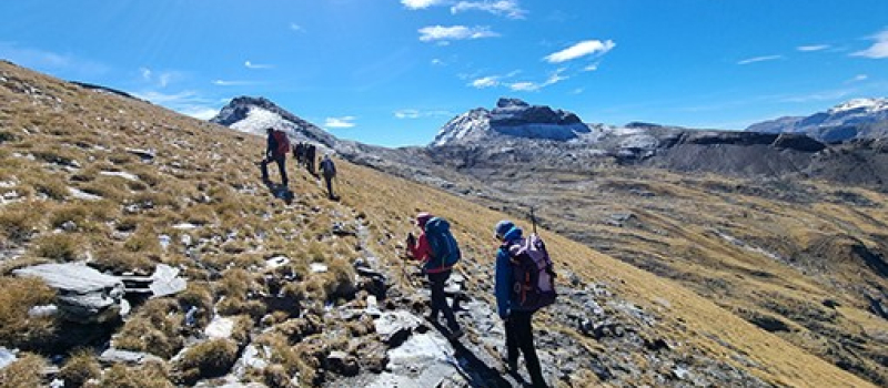 Randonnée Montagne avec la Marmotte Gersoise.