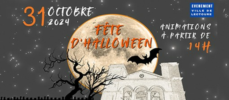 Préparez vous  pour une big fête d'Halloween