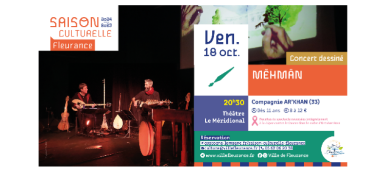 Un concert dessiné pour explorer le monde et soutenir Octobre Rose