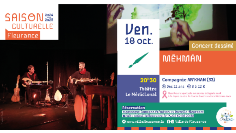 Un concert dessiné pour explorer le monde et soutenir Octobre Rose