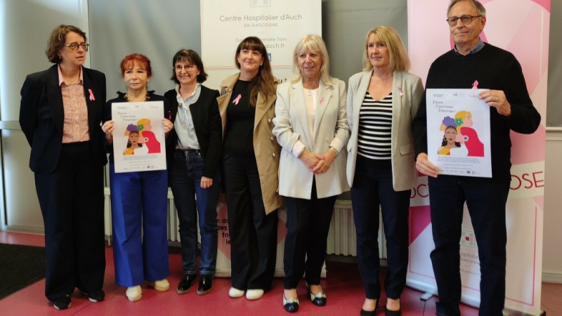 Octobre Rose "Le club des 7" association d'acteurs de la Santé  organisent la Journée Santé Femmes