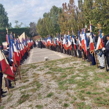 Lancement de l’école de porte-drapeaux du Gers