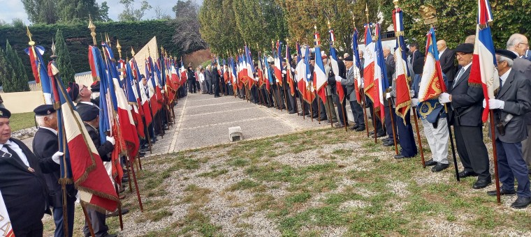 Lancement de l’école de porte-drapeaux du Gers