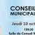 Conseil municipal