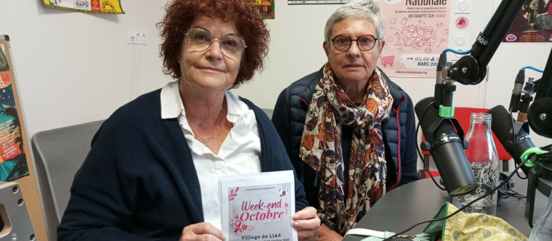 Programme de Radio Fil de l'Eau du 7 au 11 octobre.