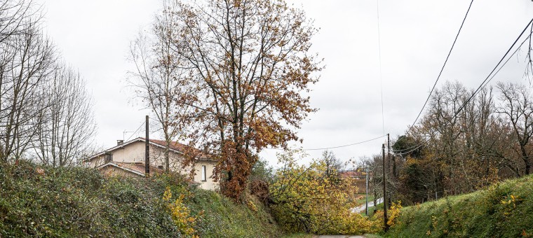 Tempête Kirk : 3 routes départementales fermées dans le Gers