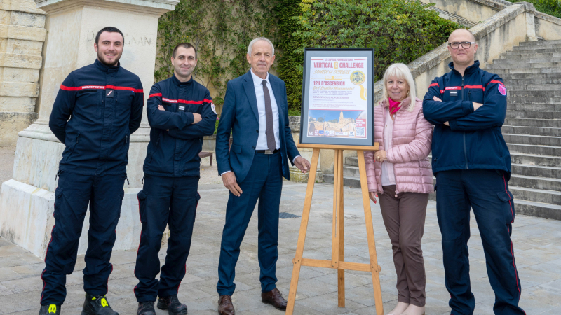 Vertical G Challenge, un défi aux cotés des sapeurs pompiers