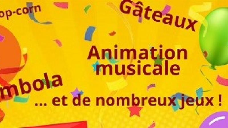 Première kermesse au sein de l'EHPAD le 28 septembre.