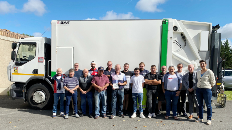 SICTOM Centre : ils ont fêté le départ à la retraite d'Eric Réchou