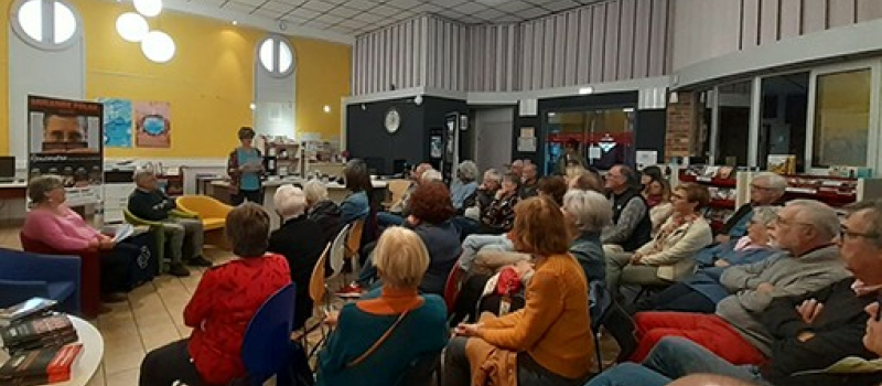 Les rencontres de la médiathèque attire un public de plus en plus nombreux