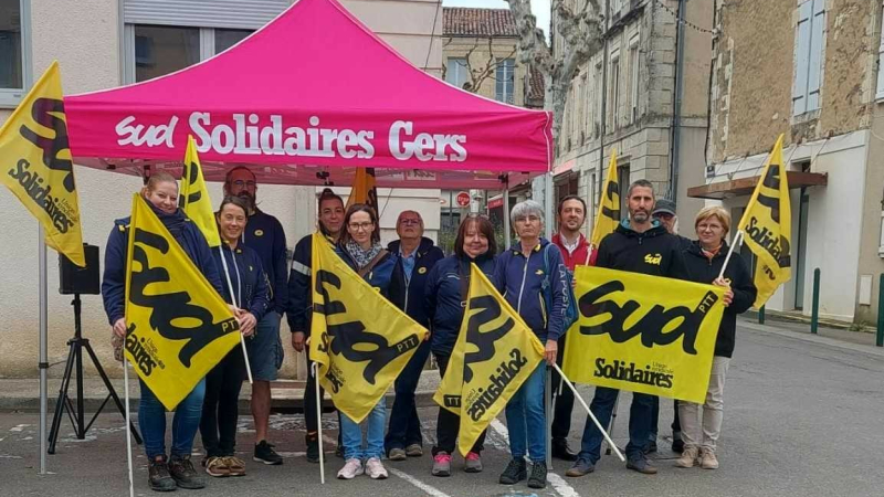 Fin de la grève des facteurs et factrices à Vic-Fezensac