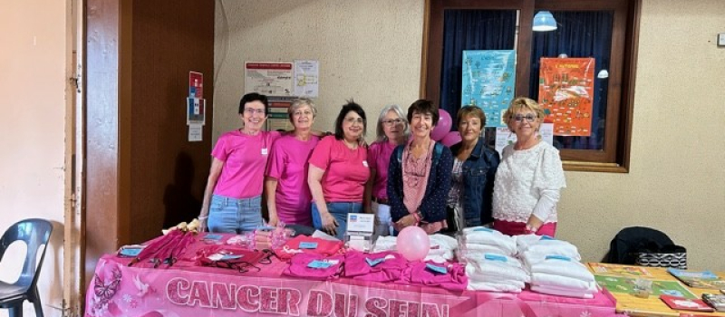 La journée santé dans le cadre d'Octobre Rose, c'est demain samedi !