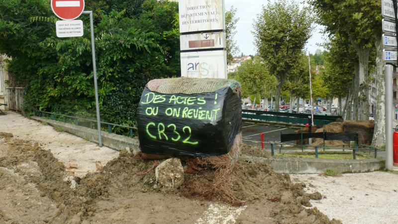 Opération coup de poing de la coordination rurale