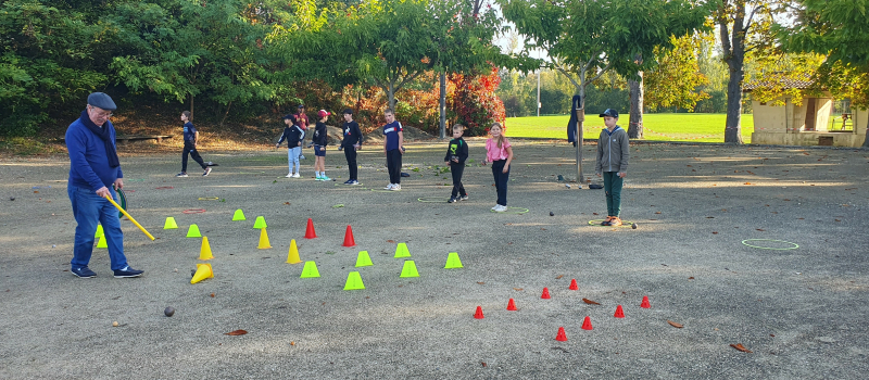 Rentrée de l'école de pétanque
