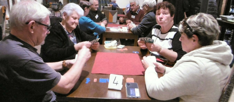 Reprise des concours de belote