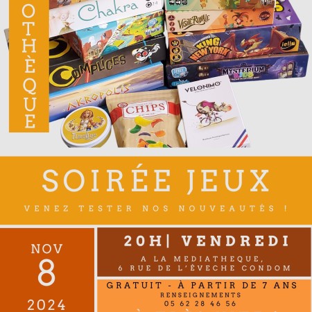 Une soirée jeux