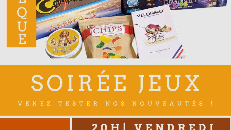 Jouons à la médiathèque