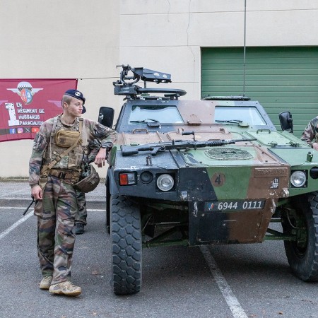 1e Régiment de Hussards Parachutistes à Plaisance