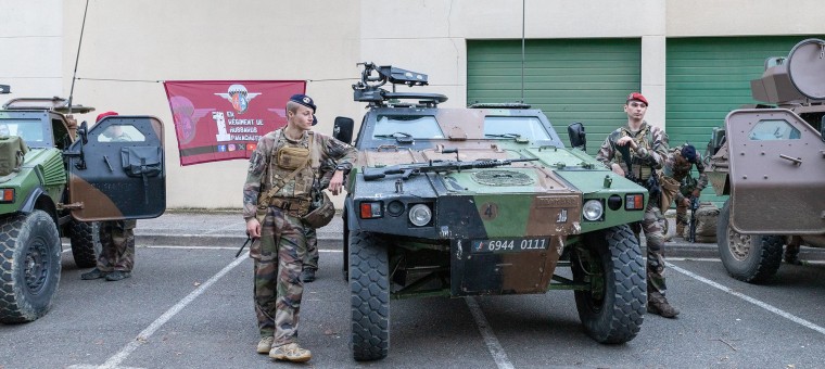 1e Régiment de Hussards Parachutistes à Plaisance