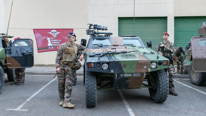 1e Régiment de Hussards Parachutistes à Plaisance