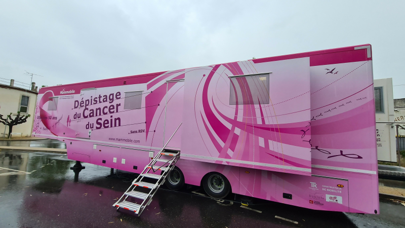 Le centre départemental de santé lance le dispositif de dépistage «mammobile» avec le soutien de l’ARS